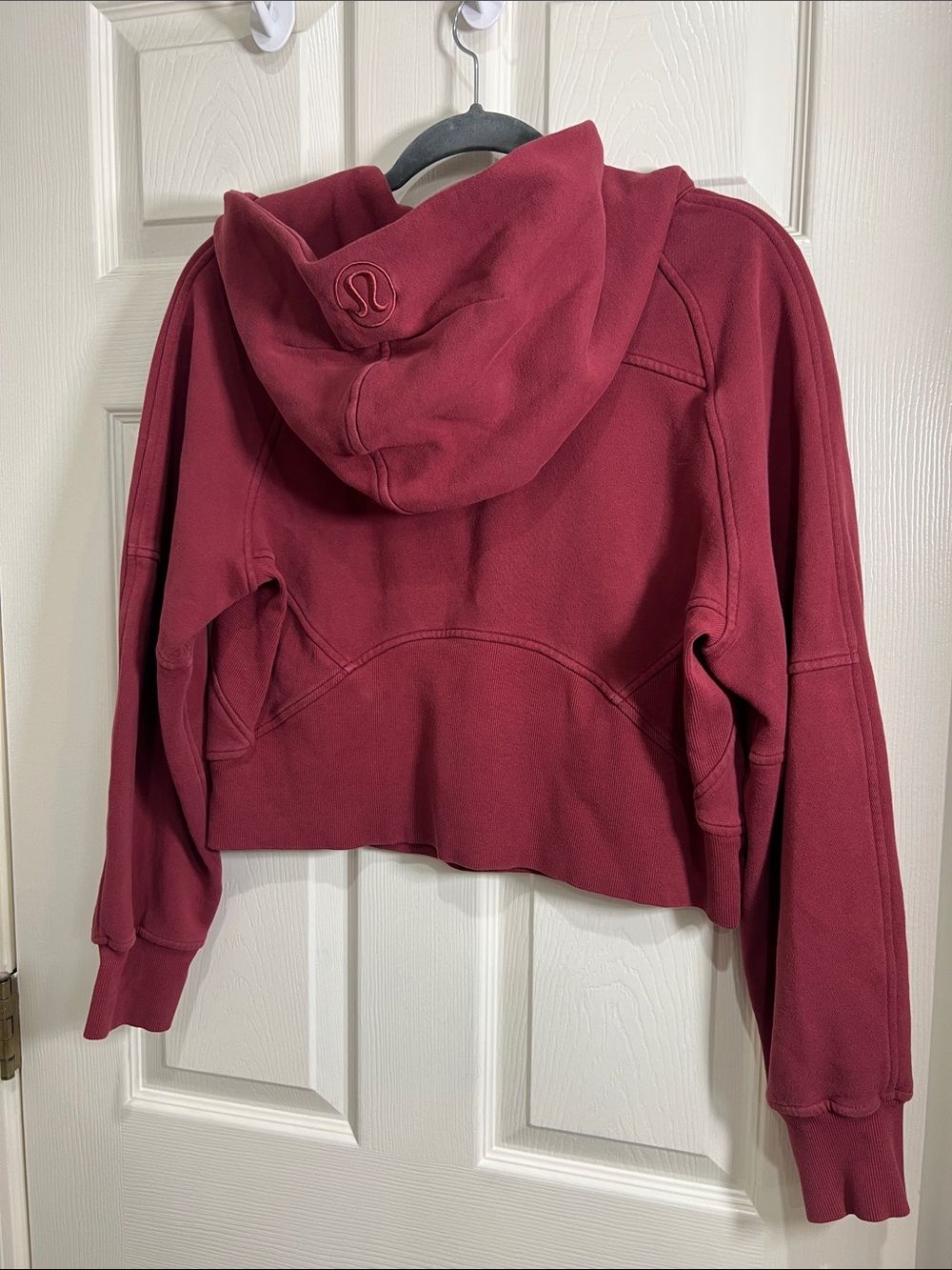 69. Lululemon Scuba Oversized 1/2 Zip Hoodie
Savannah Red XS-S - Picture 10 of 11